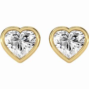 MOH Earring in 18K Yellow Gold with 067 Carat Diamond Now 1822