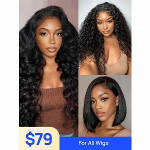 All Wigs $79 Nadula Flash Sale Human Hair Wigs Put On And Go Wigs Limited Stock