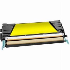 Toner compatible Lexmark X746X748XS748 jaune
