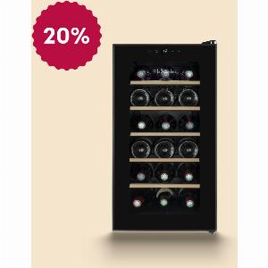 20 Rabatt auf den 18SILENCE Weinkühlschrank für 18 Flaschen
