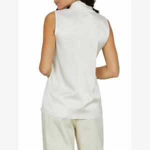 Relish blusa in raso Doceo avorio