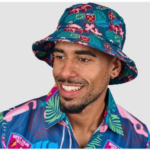 Green Hawaiian Flamingo Bucket Hat for Stylish Summer Days
