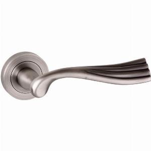 Richmond Lever Door Handle  Matt Gunmetal Finish