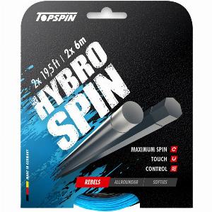 Topspin Hybro Spin 2 x 6m  Cordage Bleu Clair prix réduit à 1295 