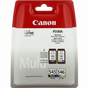 Canon PG545  CL546  Noir  3 couleurs  Cartouche dencre  Multipack