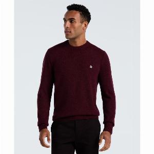 Enjoy 30 Discount on Cabernet Lambswool Crew Neck Jumper