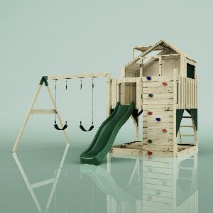 Aire de jeux PolarPlay Lasse Trapèze  Vert émeraude