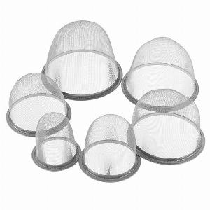 Reusable Stainless Steel Mesh Tea Infuser Strainer Teapot Tea Leaf Spice Filter Outer diameter 6CM