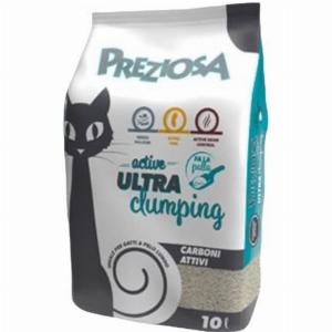 Gatto Lettiera Igienica Ultra Clumping 10 Lt con Carbone Attivo  1076