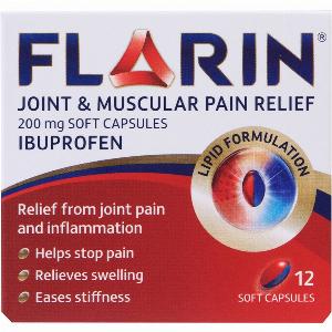 Flarin Joint  Muscular Pain Relief 12 Capsules Previously 559 Now 8 Off at 517