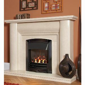 Direct Fireplaces Enjoy a 16% Discount on Flavel Decadence Black Nickel Gas Fire