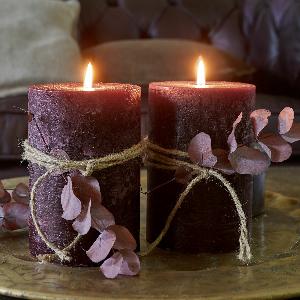 Loberon Profitez de 13 % de réduction sur un ensemble de 2 bougies Oviedo