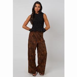 Urban Bliss Animal Suede Trousers 8