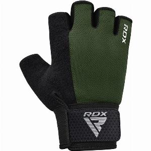 RDX W1H Gym Workout Gloves Grey  XL