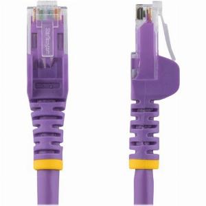 StarTechcom 3m CAT6 Ethernet Cable 10 Gigabit Snagless RJ45 650MHz 100W PoE Patch Cord CAT 6 10GbE UTP Network Cable wStrain Relief Purple Fluke TestedWiring is UL CertifiedTIA  Category 6  24AWG N6PATC3MPL  network cable  3 m  purple