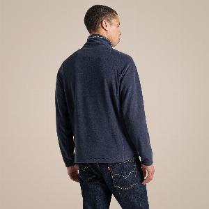 Craghoppers HerrenFleecejacke Corey VI mit halbem Reißverschluss Dark Navy  Blue Navy Marl