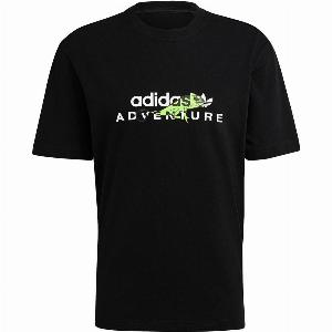 Adidas Originals ADV Adventure Large Logo TShirt  Black  Size S now 1999 was 2499 20 Off