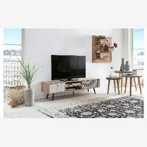 Lowboard    holzfarben  Maße cm B 150 H 40 Kommoden  Sideboards  Lowboards  TVTische  Sconto
