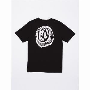 Volcom Tshirt Drift Out  Black  Enfant