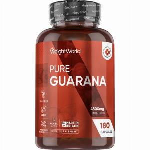 WeightWorld Enjoy 19% Discount on Pure Guarana Capsules 2400 mg 120 HighStrength Tablets