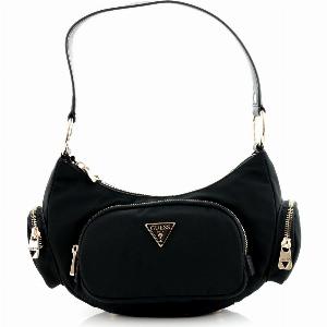 Guess Eco Gemma Reißverschlusstasche schwarz