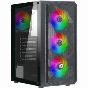 Case midtower Nuwo R602 4 ventole ARGB vetro temperato sconto 8