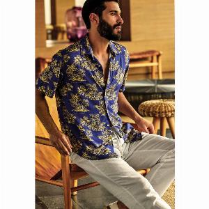Camicia palma de mallorca  colore multi  taglia s