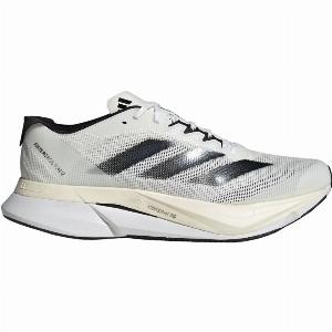 Chaussures Adidas Adizero Boston 12 Blanc Noir SS25 Taille UK 85