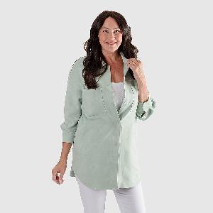 Get 63 Discount on Mint Polyester Jacket 1x1 cm Size