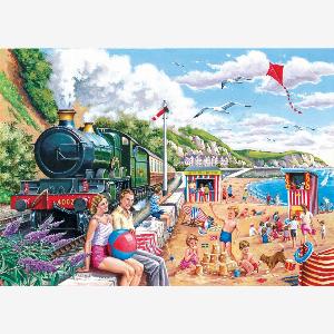 The House of Puzzles Seaside Special  BIG 250 Piece Jigsaw Puzzle