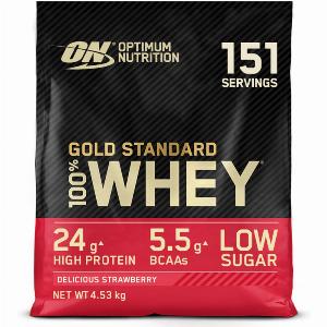 GOLD STANDARD 100 WHEY PROTEIN  Optimum Nutrition  Delicious Strawberry  4530