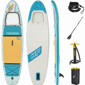 Bestway 11ft 2 HydroForce Panorama Inflatable Paddle Board SUP Set
