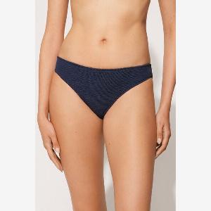 Tezenis Bas de Bikini Classique Wavy Femme Bleu Taille XS