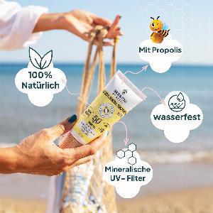 Sonnenschutzcreme für Kinder mit Propolis