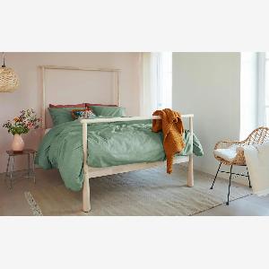 Beddinghouse Flanell Bettwäsche  Frost  grün  Maße cm B 135 Bettwaren  Bettwäsche  Sconto