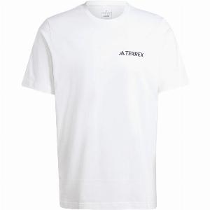 Adidas Terrex Mountain Graphic TShirt White