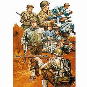 WWII FigSet US Infant WEur8