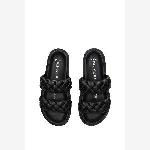 KG Kurt Geiger Womens Rath2 Sandals in Black  Size 3