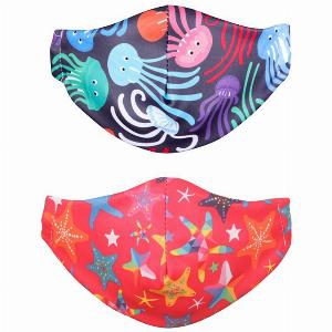 Enjoy 25 Discount on Tots Bots Little Star  Float Kids Face Masks  2 Pack