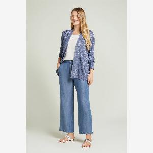 Luisa viola cardigan in viscosa lurex donna