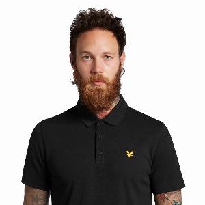 Lyle  scott golf technical golf polo shirt  jet black