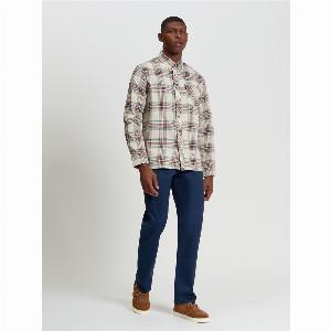 Enjoy 20 Discount on Mens Long Sleeve Checked Shirt