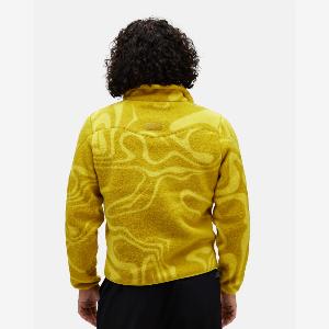 HOKA Veste zippée imprimée en polaire Ridgetop pour Homme en Outdoor Topo Taille S Vêtements Dextérieur