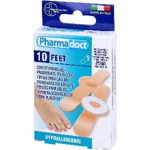 Pharmadoct Feet Hühneraugenpflaster 10 St Pflaster