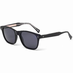 Laps Collection Man CARLO 021LP 009GLS Outlet sunglasses Acetate Black Grey Squared Antiglare