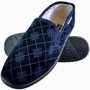 Enjoy 41 Discount on Mens Plush Memory Foam Plaid Checked Slippers 6 Sizes