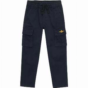 MXM Fashion Pantaloni cargo blu per bambini Aeronautica Militare sconto del 29%