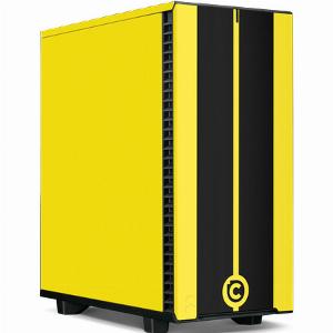 Legends Classic Intel Core i5 RTX 4070 SUPER Evolution Sim Racing PC  Yellow and Black