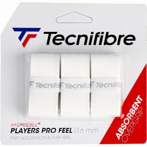 Tecnifibre Player Pro Feel Pack De 3Blanc