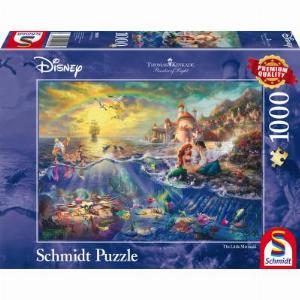 Schmidt Spiele Thomas Kinkade  Disney  Kleine Meerjungfrau 1000 Teile Puzzle SchmidtSpiele59479